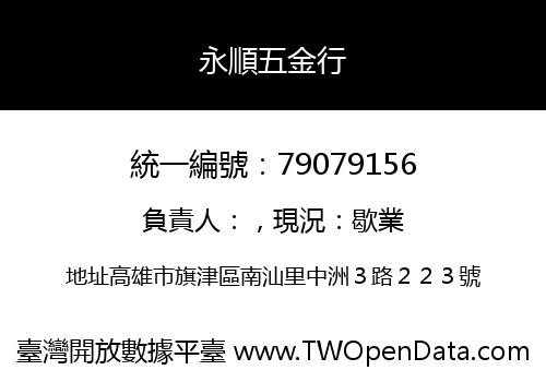永順五金行