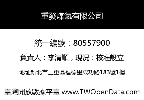 重發煤氣有限公司