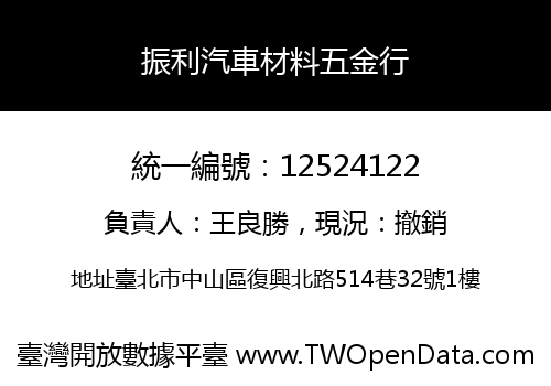 振利汽車材料五金行