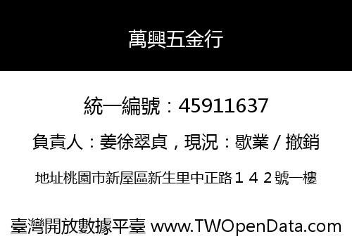 萬興五金行