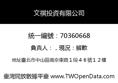 文祺投資有限公司