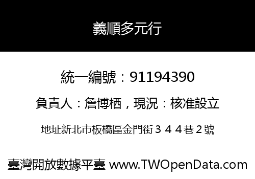 義順多元行