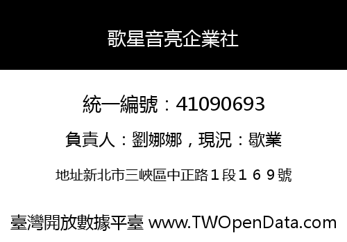 歌星音亮企業社