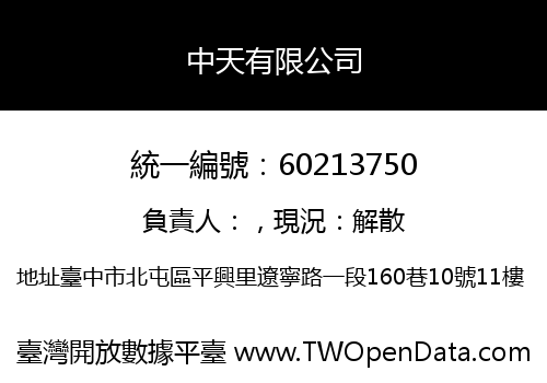 中天有限公司
