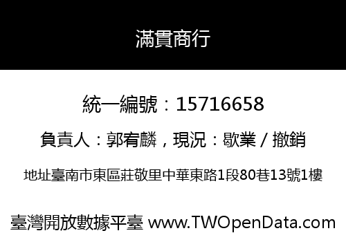滿貫商行