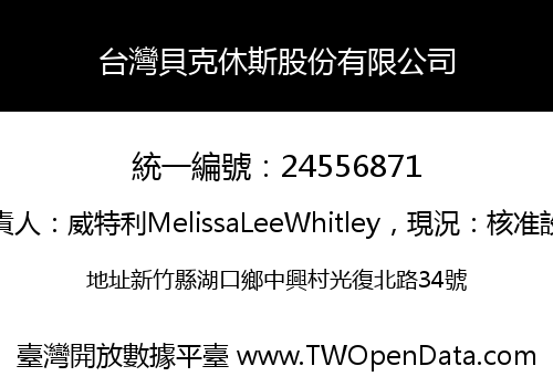台灣貝克休斯股份有限公司
