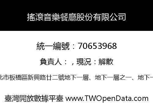 搖滾音樂餐廳股份有限公司