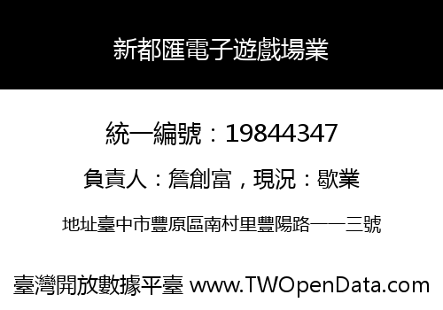 新都匯電子遊戲場業