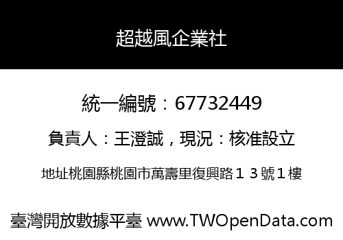 超越風企業社