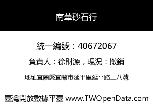 南華砂石行