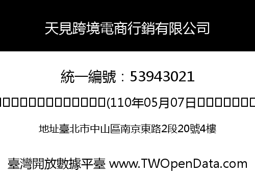 天見跨境電商行銷有限公司