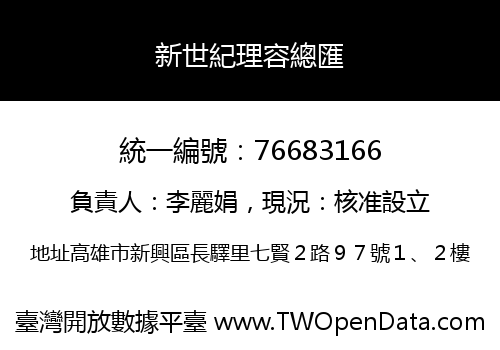 新世紀理容總匯