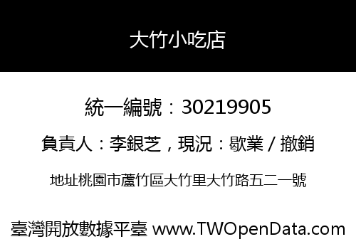 大竹小吃店