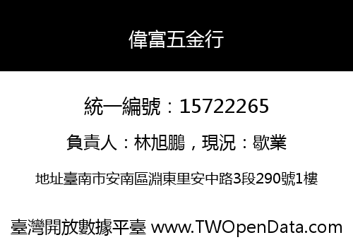 偉富五金行