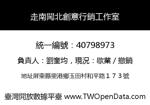 走南闖北創意行銷工作室