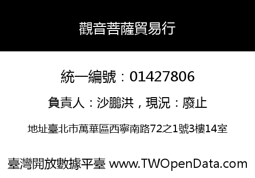 觀音菩薩貿易行