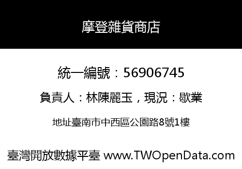 摩登雜貨商店