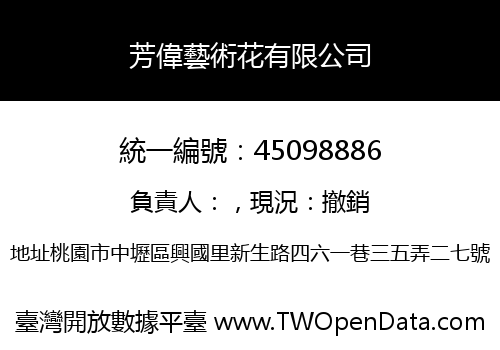 芳偉藝術花有限公司