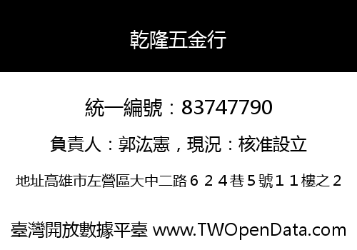 乾隆五金行