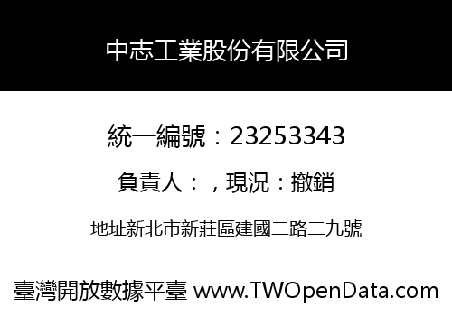 中志工業股份有限公司