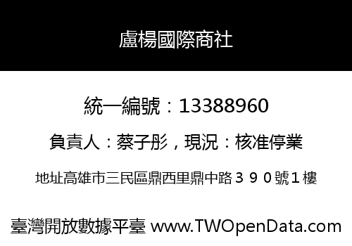 盧楊國際商社