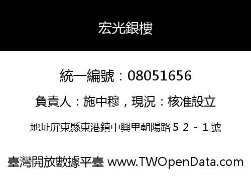 宏光銀樓