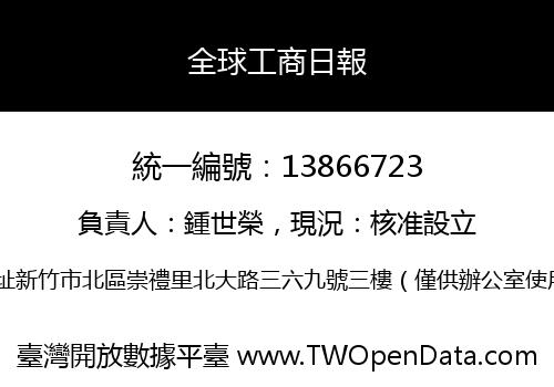 全球工商日報