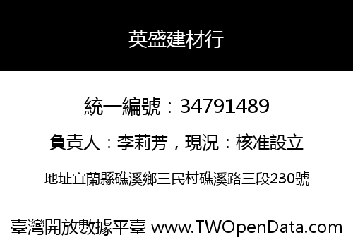 英盛建材行