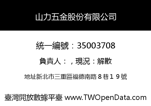 山力五金股份有限公司