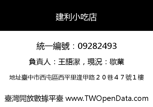 建利小吃店