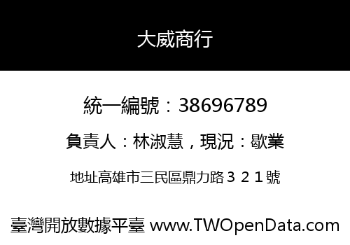 大威商行