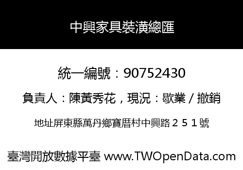 中興家具裝潢總匯