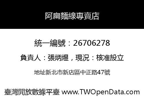 阿扁麵線專賣店