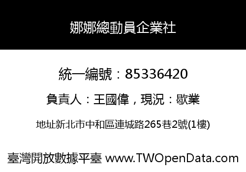 娜娜總動員企業社