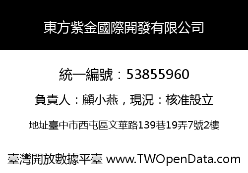 東方紫金國際開發有限公司