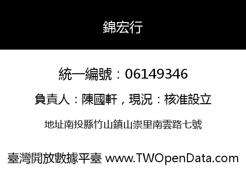 錦宏行
