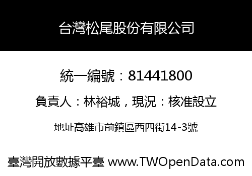 台灣松尾股份有限公司
