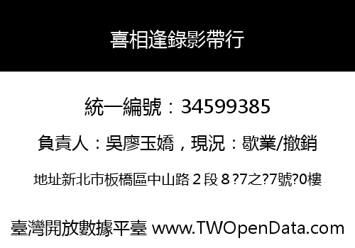 喜相逢錄影帶行