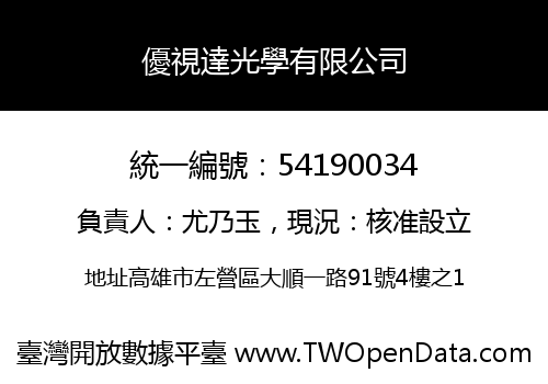 優視達光學有限公司