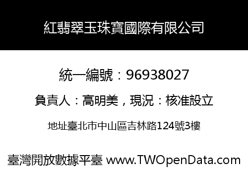 紅翡翠玉珠寶國際有限公司