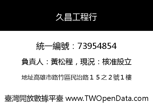 久昌工程行