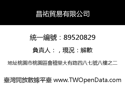 昌祐貿易有限公司