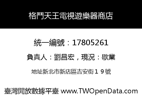 格鬥天王電視遊樂器商店