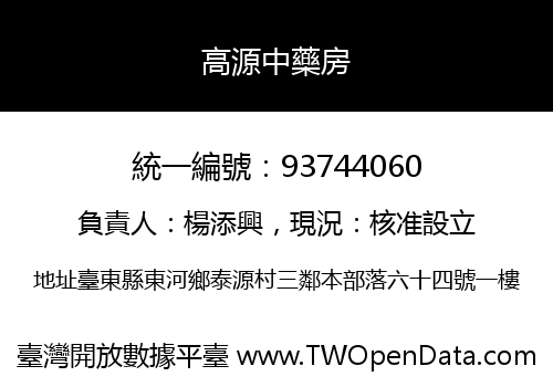 高源中藥房