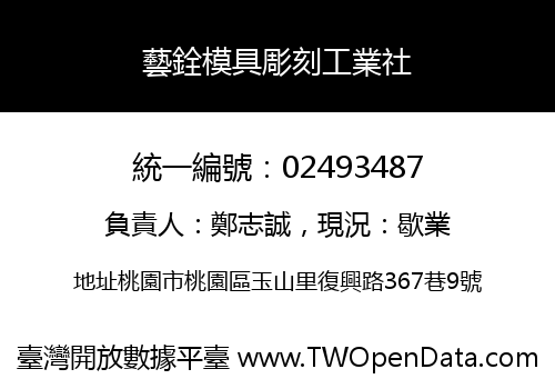 藝銓模具彫刻工業社