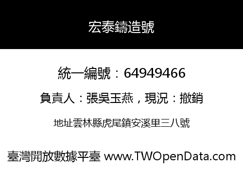 宏泰鑄造號