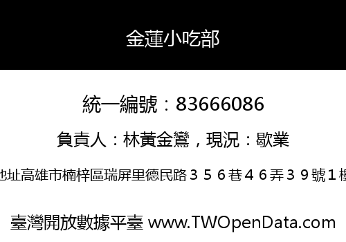 金蓮小吃部