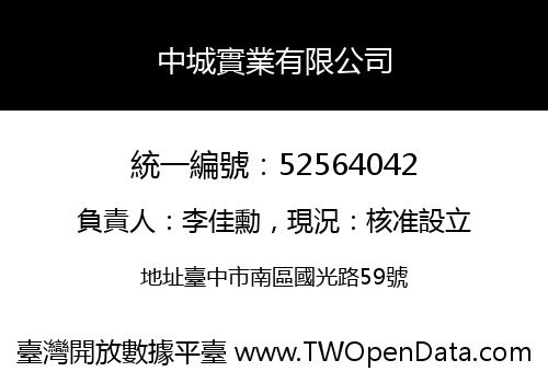 中城實業有限公司