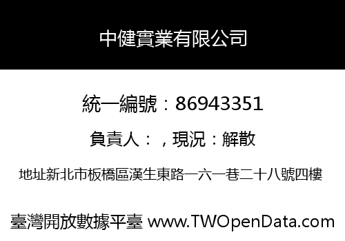 中健實業有限公司