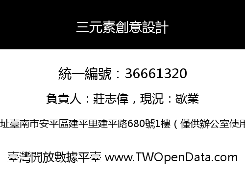 三元素創意設計